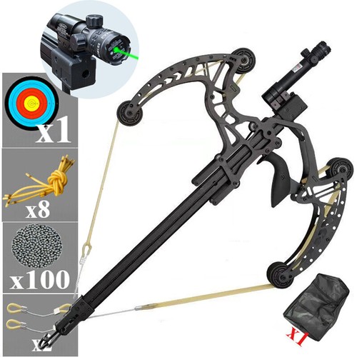 Mini compound bow metal green - compound,