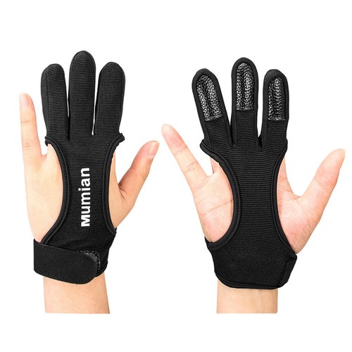 Archery glove finger tab - archery,