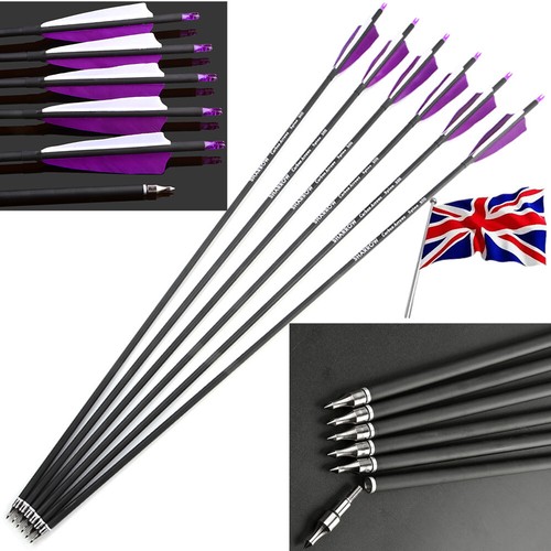 12x carbon arrows - 30'', archery